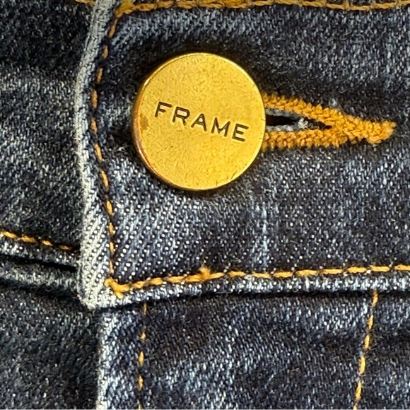 Women’s Frame Lehigh Dark Wash Denim Skinny. Size 26 - Picture 12 of 16